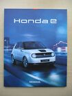 Honda E UK Sales Brochure (2020)