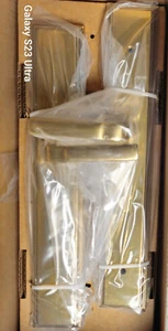 Emtek 1L1R53U Brass Modern Door Configuration 5 Patio Multi Point Trim Handleset - Picture 1 of 3