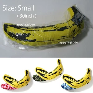 UN MONO DE BAÑO BAPE x JUGUETE MEDICOM x Andy Warhol ABC CAMUFLAJE BANANA COJÍN (S) Nuevo - Imagen 1 de 11