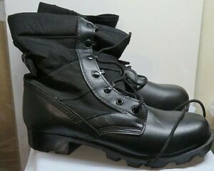  Military RO Search Combat Jungle Leather Boots Black size 7