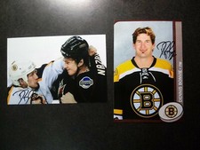 DENNIS BONVIE Hand Signed Autograph 4X6 Photo S -NHL TOUGH GUY MOST PENALTY EVER