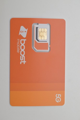 Sim Card 4G - 5G - Expanded Network-TN (Boost Mobile) For iPhone