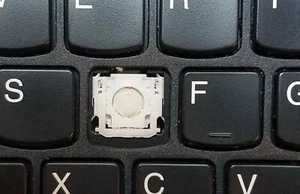 Single Key & Hinge - Lenovo ThinkPad T470 T480 US Keyboard 01AX487 SN20L72808 - Picture 1 of 41