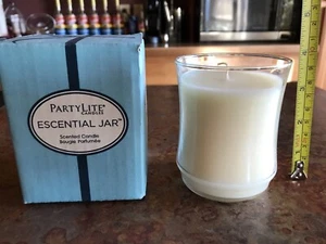 PartyLite Aspen 8.4 Oz EScential Jar Scented Candle New In Box G45717 25915 - Picture 1 of 5