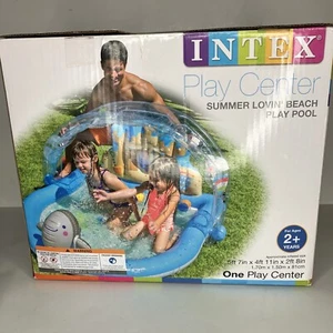 Intex Play Pool Inflatable Summer Lovin' Beach Play Center Ages 2+ Brand New - Picture 1 of 11