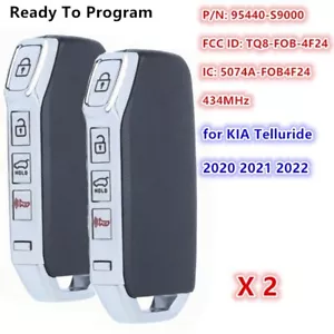 2Xfor Kia Telluride 2020-2022 Keyless Smart Key Proximity Remote Fob 95440-S9000 - Foto 1 di 6