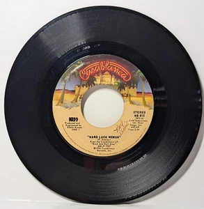 KISS Hard Luck Woman/Mr Speed 1976 - Vinyl Record 7" FC - Picture 1 of 8