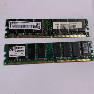 Kingston 512MB DDR-266 UDIMM KTC-PR266/512 Legend L3264D35-643HDC5Ab - Image 1 of 4
