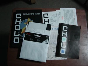 Commodore 64/128 Cholo software in Box 5.25" Floppy Disk Arcade Game - Photo 1/17
