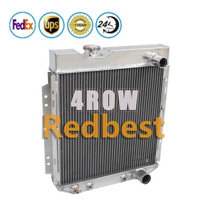 4 Rows Aluminum Radiator For 1963 19641965 Ford Falcon /Mercury Comet Base I6 V8 - Picture 1 of 18