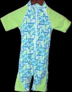 Classy Child 1-Piece Swimwear Rash Guard 50+ UVP Kids Size 14/16 - Picture 1 of 2