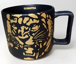 Starbucks Black GOLD LION SUMATRA Indonesien Kaffeetasse BECHER 14 Oz 2016 ZURÜCKGENOMMEN - Bild 1 von 5