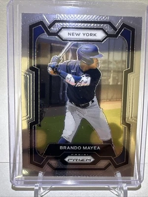 2024 Panini Prizm - Brando Mayea #284 Silver Prizm (RC) - Image 1 of 2