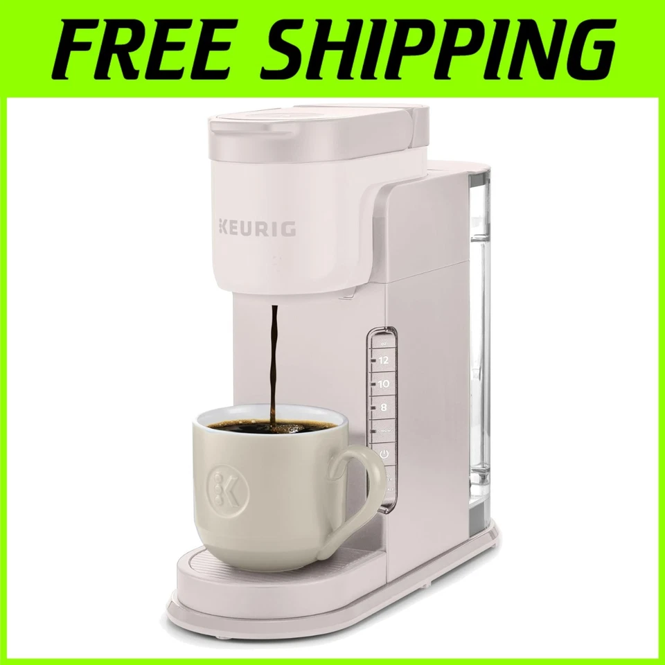Modern Single Serve Coffee Maker, 3 Cup Sizes, Strong Button - Image 1 of 4