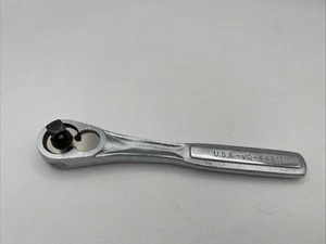 Ancien cliquet à dégagement rapide Craftsman VQ- 44811, entraînement 3/8" Made in USA - Photo 1/3