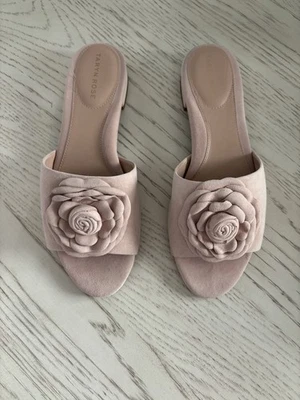 Taryn Rose Violet Silk Suede Rose Sandal Women’s Size 8 M - Image 1 of 3