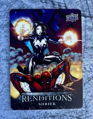 2024 Marvel Renditions SHRIEK /25 Metal #13 – Ultra-Rare Marvel Insert! - Image 1 of 2