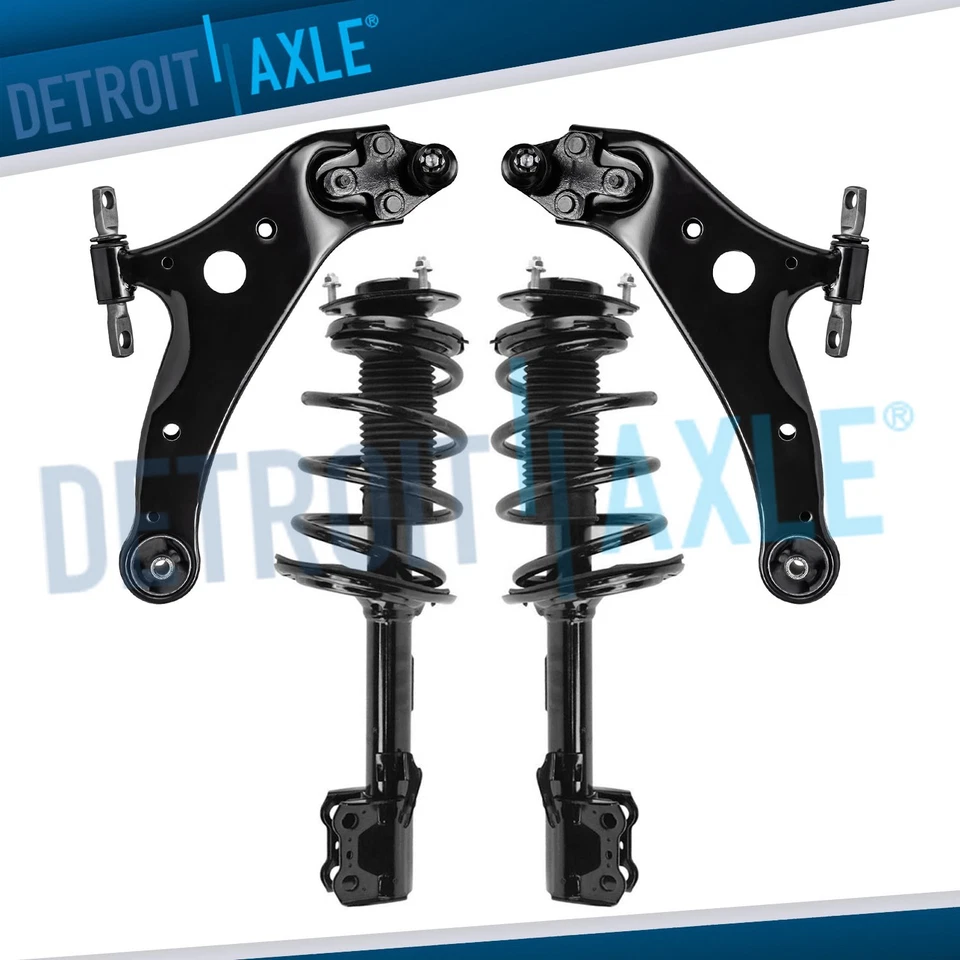 Front Struts Control Arms Kit for 2010-2013 Lexus RX350 RX450h Toyota Highlander Foto 1 de 4