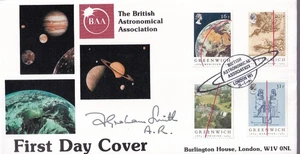 1984 GREENWICH FDC FIRMATO DA GRAHAM SMITH - Foto 1 di 1