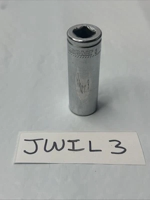 KOBALT  15mm DEEP SOCKET   6 Point  #03265 3/8” Drive -  Free USA  Shipping - Image 1 of 4