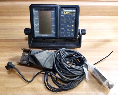 Humminbird LCR 4000 D Deepwater Fish Finder Depth Sounder with Transducer - Image 1 of 4