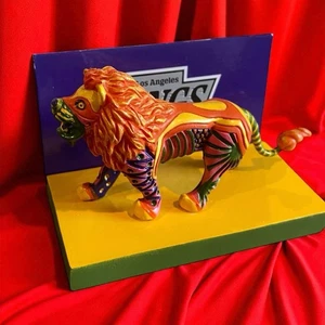 Los Angeles LA Kings Dia De Muertos Stadium Giveaway Alebrije Hockey In Box Lion - Picture 1 of 20