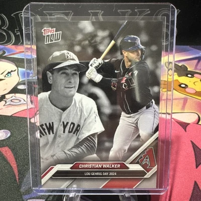 Christian Walker 2024 Topps AHORA Lou Gehrig Día #LGD-27 Foto 1 de 2