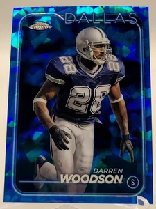 2024 SAPPHIRE DARREN WOODSON BASE FOOTBALL CARD COWBOYS NFL 45 topps chrome - Picture 1 of 2