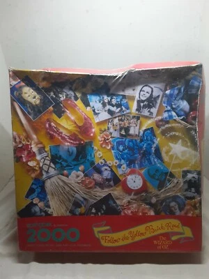 Vintage SEALED Springbok The Wizard of Oz Follow The Yellow Brick Road Puzzle - Image 1 of 3