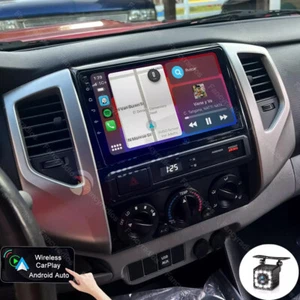 Radio estéreo para automóvil Android 13 4+64 GB Carplay GPS navegación para Toyota Tacoma 2005-2015 - Imagen 1 de 12