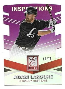 2015 PANINI ELITE Inspirations #147 ADAM LaROCHE (White Sox) #/75 - Picture 1 of 1