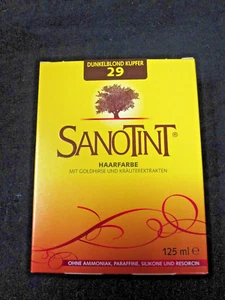 SANOTINT  Haarfarbe Nr. 29 Dunkelblond Kupfer  125 ml   NEU OVP  Schönenberger - Bild 1 von 4