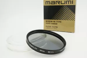 MARUMI 82mm CIRCULAR POLARIZER MC SCREW in MC-PL MC-P.L from JAPAN F/S #B061 - Picture 1 of 12