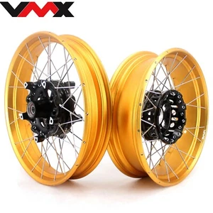 VMX 19/17 Tubeless Rim Fit BMW R1200GS 2020 R1250GS 2019-2024 CUSH Spoked Wheels - Bild 1 von 14