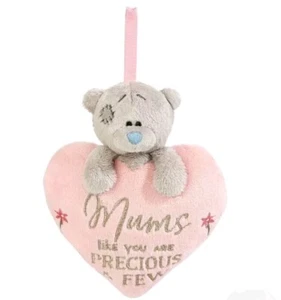 Me to You Mum 3" Plush Mums like you are precious and few Pink Hanging Heart - Picture 1 of 2