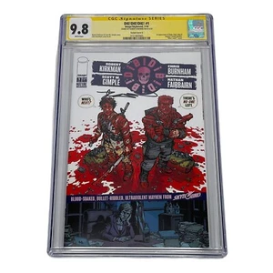 Cómics Die Die 1 CGC 9.8 SS Variante G firmado por Robert Kirkman Quién es Next Image - Imagen 1 de 7
