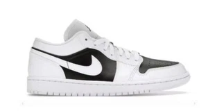 Nike Jordan 1 Low Panda (Black and White) - 9W Women Sizing (DS) - Picture 1 of 2