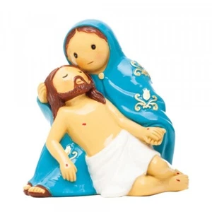 Piedad María Jesús 3" Nuestra Señora de la Misericordia Pequeñas Gotas de Agua Nuevo Católico - Imagen 1 de 1