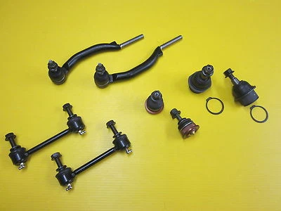 Lower Ball Joint Outer Tie Rod End Sway Bar Link 8 Pieces Cadillac SRX 2004-2009 - Image 1 of 4