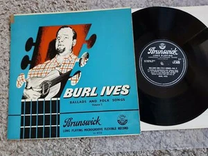 Burl Ives - Ballads and Folk Songs Vol. 1 UK 10'' Vinyl LP - Picture 1 of 2