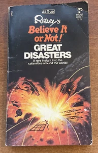 RIPLEY'S BELIEVE IT OR NOT! Great Disasters  1979 Paperback 1st Pocketbook Ed. - Picture 1 of 9