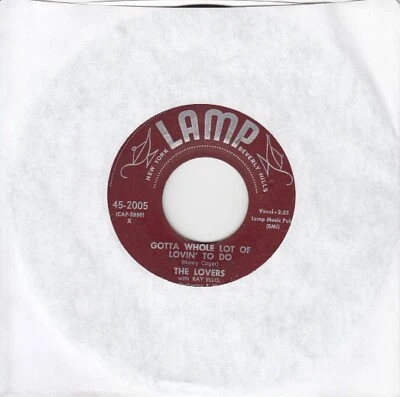 Lovers – Gotta Whole Lot Of Lovin' To Do / Darling It's Wonderful 7" 45 - Image 1 of 4