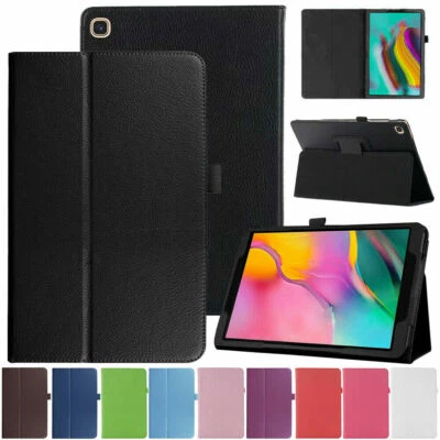 Funda abatible con soporte de cuero SM-P200 P205 para Samsung Galaxy Tab A 8 pulgadas 2019 Foto 1 de 4