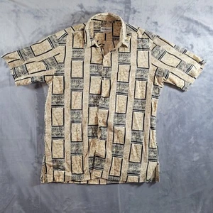 Camisa informal floral manga corta hawaiana M para hombre Tori Richard con botones - Imagen 1 de 6