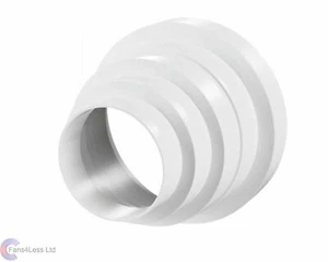 Tubo de conductos ventilador escalonado reductor hidropónico 3" 80 mm 4" 100 mm 5" 125 mm 6" 150 mm - Imagen 1 de 1