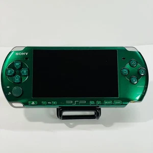 SONY PSP-3000 Spirited Green Console only, No Battery & No AC Adapter - Picture 1 of 10