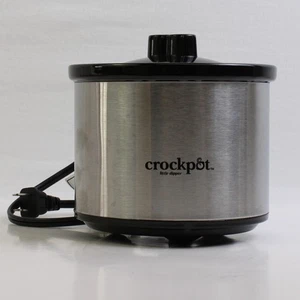 Crock-Pot Little Dipper Stainless Steel Slow Cooker Model 32041-BC - Picture 1 of 5
