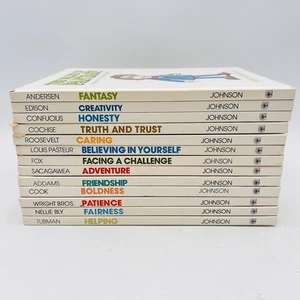 Lot 13 Value Tales Hardcover Books Vintage Lot Homeschool - Foto 1 di 13