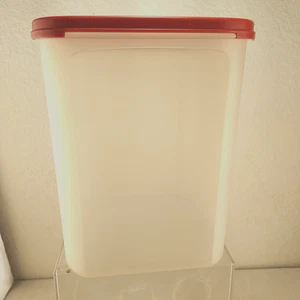 Vtg Tupperware Modular Mates 4 Square 23 Cup Container 1622 & Red Seal 1623 - Picture 1 of 8