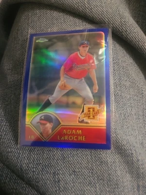 2003 Topps Chrome - Adam LaRoche #203 Refractor /699 (RC) - Image 1 of 3